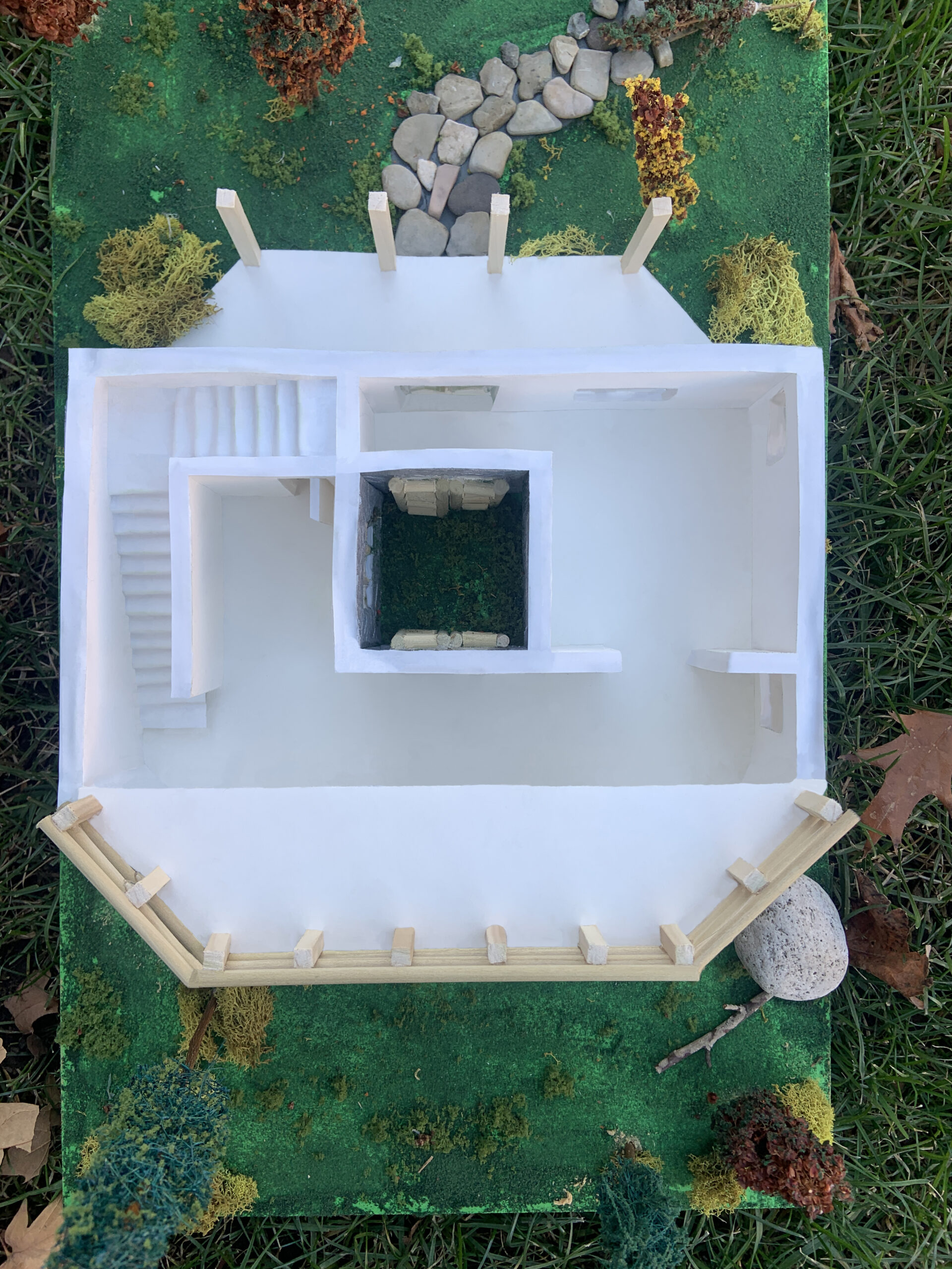 F – First Floor Plan model photo copy